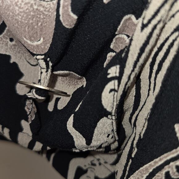 Chicos Design Tribal Print Jacket Blouse 16 (3) Egyptian Lightweight Lagenlook - Picture 4 of 16